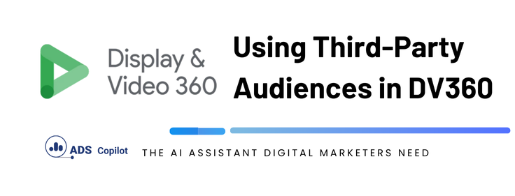 Using Third-Party Audiences in DV360